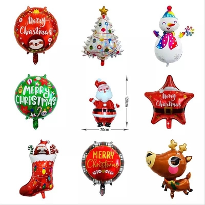 Goede prijs. Van de de Folieballon van Wholesal de Vrolijke Kerstmis van de de Kerstboomvorm Decoratie van de de Sneeuwmanster online