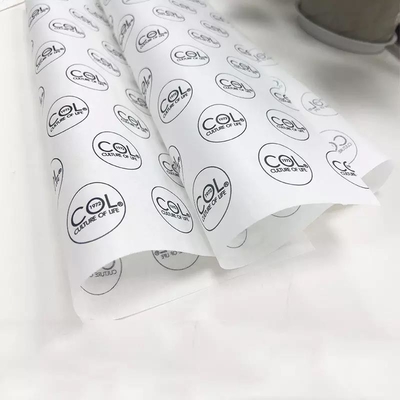 Goede prijs. Op maat gemaakt tissuepapier met bedrukt boeket voor kledinggeschenkverpakkingen online