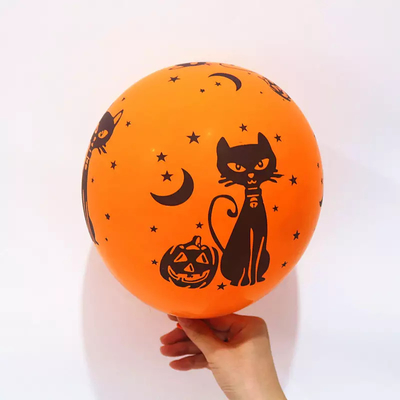 Goede prijs. De Ballons van de Drukhalloween van het douanespook om Vorm Witte Kleur 12inch online