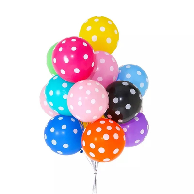 Goede prijs. Veelkleurige het Latexpolka Dot Latex Balloons 12inch van de Douane Volledige Druk online