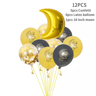 Goede prijs. Eid Latex Balloon Set Ramadan Eid Decorations For Party Festival die 12 Duim verzamelen online