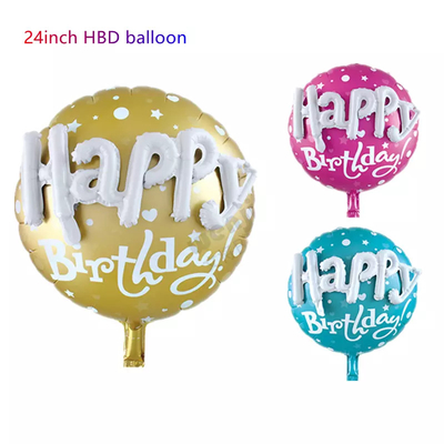 Goede prijs. Gelukkige van de de Scènelay-out van de Verjaardagspartij de Aluminiumfolieballon die 24inch drijven online