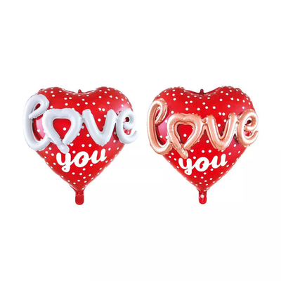 Goede prijs. De hart Gevormde Ballon van de Partijfolie voor van de de Dagviering van Valentine het Huwelijkszaal online