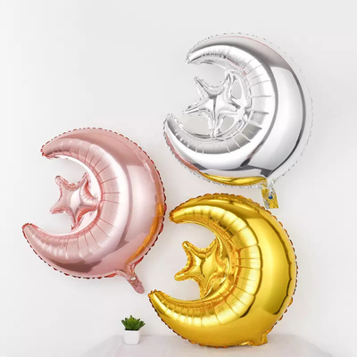 Goede prijs. Moslimeid al-fitr hari raya ramadan-van de de Aluminiumfolieballon van de Maanster de Giftstuk speelgoed 24Inch online