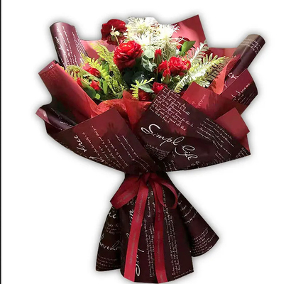 Goede prijs De Bloemist Wrapping Paper 58x58 van het brievenontwerp voor Gift Verpakking online