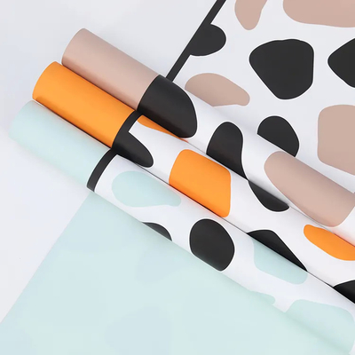 Goede prijs Giraffe Flower Packaging Paper Waterdicht Plastic Gravure Printing Wax Speciaal Papier online
