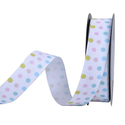 Goede prijs. Kleurrijke regenboog verpakking cadeautjes dubbel geconfronteerd Happy Birthday Satin lint Decoratie Geprinte logo online