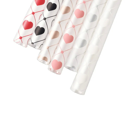 Goede prijs Foggy OPP Love Pattern PE Waterdicht Bloemen Verpakkingspapier Gravure Printing online