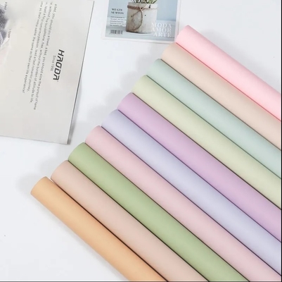 Goede prijs Vaste kleur macaron bloemen verpakkingspapier ideaal voor cadeau ambachtelijke industrie online