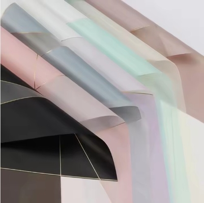 Goede prijs Recycled Pulp Magnetic Lines Flower Wrapping Paper voor Gravure Printing Compatibiliteit online