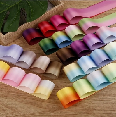 Goede prijs. Polyester-waterdruk lint haarboog materiaal voor cadeauwrap en bloemen accessoires online