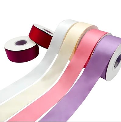 Goede prijs. E-magic Custom Double Faced Satin Ribbon Roll in 196 kleuren voor klant aanpassing online