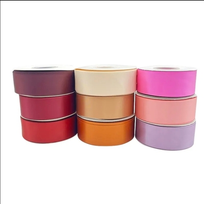 Goede prijs. Fabriek Groothandel Custom Double Faced Satin Wrap Ribbon Roll Print Custom Logo Met Gift Wrap online