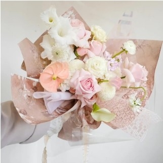Goede prijs. Dream back tuin bloemen verpakking gedrukt papier driedimensionaal patroon kleine geur serie verpakking papier materialen online