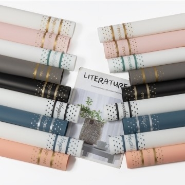 Goede prijs. Waterdicht bloemen verpakking papier bloemenwinkel materialen klein mooi Koreaans papier boeket bloemen papier roos verpakkingsmateriaal papier online