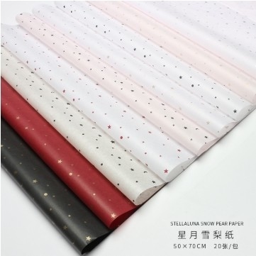Goede prijs. Meerdere kleuren Xueli papier kwaliteit Warm metaal textuur Verpakkingsmateriaal Bekleding voor bloemenwinkel Boeket online