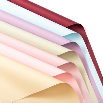 Goede prijs. Puur kleur Ou Ya papier bloem verpakking papier bloem verpakking papier opening bloemen mand cadeau roos bloem materiaal Koreaanse stijl eerste liefde online