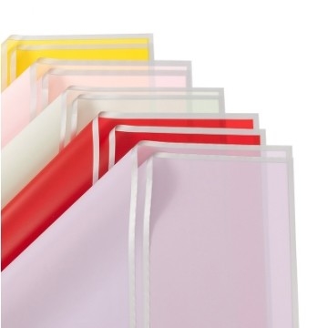 Goede prijs. Waterdicht Zilveren Edge Jelly Film OPP Bloemenverpakkingspapier voor Bloemenboeketten online