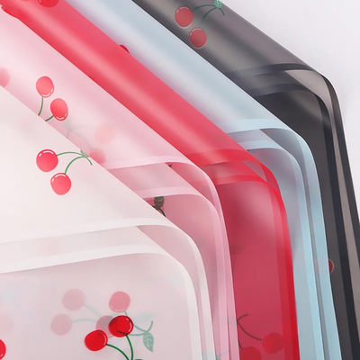 Goede prijs. Gepersonaliseerd Kleur Lizhiran Cherry Blossom Matte Waterdicht Bloem Verpakkingspapier 60*30*3cm Verpakkingsgrootte voor bloemenarrangement online