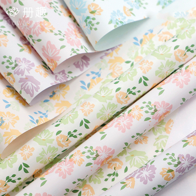 Goede prijs. Gepersonaliseerde Deinty Blossom Patterned Wrap 35*50cm Gepersonaliseerde Kleur Optie online