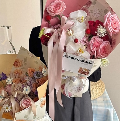Goede prijs. Moedersdag Eeuwige nacht Sterrenrivier bloemenverpakkingspapier, verdikt rozenboeketverpakking, bloemenpapier, bloemenkunst, bloemenwinkel handgemaakte materialen online