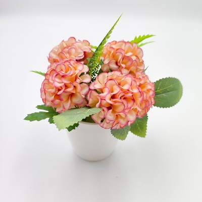 Goede prijs. Kunstmatige hortensia decoratieve bloemen voor de woonkamer thuis online