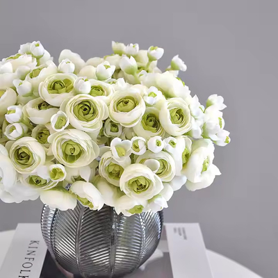 Goede prijs. 6 Koppen Pioenen Boeketten Kunstbloemen Valse Pioenen Zijde Bloem Voor Huis Decoratie Bruiloft online