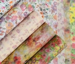 Goede prijs. Kleine bloemen serie enkel licht papier Bloemen verpakkingspapier online