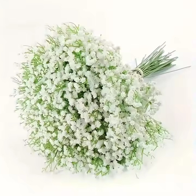 Goede prijs. SuperZ Baby Breath Realistische kunstbloemen Gypsophila Boeketten met trouwfeest Tuinversiering Huisversiering voor Pasen online