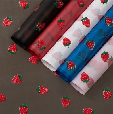 Goede prijs. Groothandel met buitenlandse handel geborsteld aardbeienmat waterdicht bloemenverpakkingspapier, verpakkingen voor bloemenkunst, halfdoorzichtige bloemenpapiermaterialen online