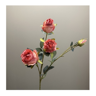 Goede prijs. Retro verkoolde roos kunstbloem woningversiering, bruiloftsversiering online