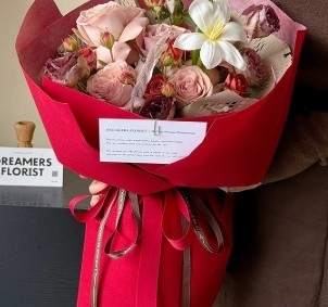 Goede prijs. Valentijnsdag Nieuw Zwanen fluweel Stof Bloemen Verpakkingspapier online