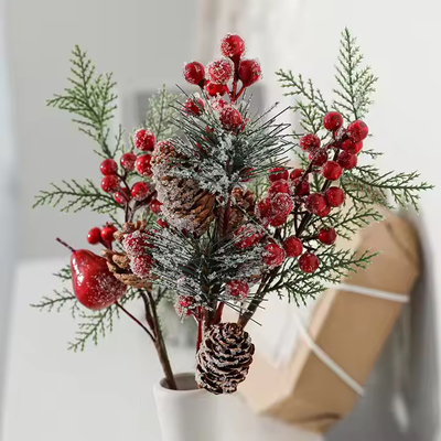 Goede prijs. Kerstversiering Voorzieningen Plekken Artikulos Decoratie Kunstmatige schuim Kerst Glitter Bloemenplekken online