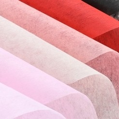 Goede prijs. enkelkleurig niet-geweven weefsel met voering DIY bloemenverpakkingspapier online