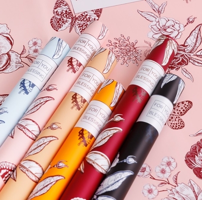 Goede prijs. Nieuw vlinderbloeiende periode bloempapier, boeketmateriaal, waterdichte verpakkingen voor bloemenkunst, papier voor boeketten voor Vrouwendag online