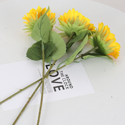 Goede prijs. Zonnebloem kunstbloem, zonnebloemhuis, hotelwoning decoratie, bloemenboeket online