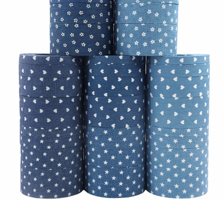 Goede prijs. Love/Five pointed Star/Small Flower Cowboy Pressing Strip Weaving Tape Handmade DIY Bow Hair Accessories Hairclip Material Ribbon online