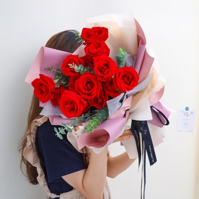 Goede prijs. Ouya paper double-sided solid-color flower wrapping paper, bouquet wrapping paper, high-end floral art, flower wrapping material, and fresh flower wrapping paper online