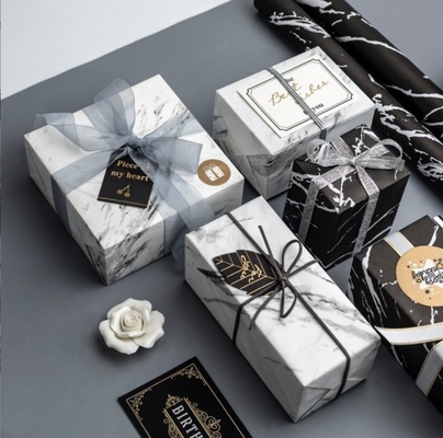 Goede prijs. Zwart marmeren bloemenverpakkingspapier Verpakkingsmateriaal, bloemenwinkelbenodigdheden Bloemenverpakkingspapier cadeauverpakkingspapier Fruitverpakkingspapier online
