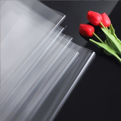 Goede prijs. Hoogtransparant stofbestendig OPP waterdicht cellophane-papiermateriaal voor het inpakken van bloemen, cellophane als basis voor boeketten en cellophane voor bloemenkunst online