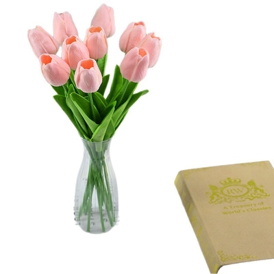 Goede prijs. Groothandel in PU mini bloemen, kunsttulpen, kunstbloemen, zijdebloemen, grensoverschrijdende decoratie kunstbloemen voor thuisgebruik online