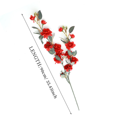 Goede prijs. Simulatie camellia bruiloft decoratie nep bloem hotel bruiloft decor simulatie bloem plastic winkel plafond decoratie nep bloem online