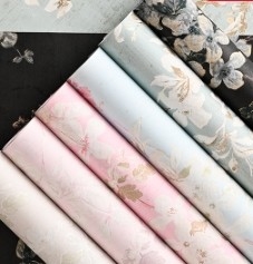 Goede prijs. Warmgoud jade bloemenrand kunst waterdicht bloemenarrangement bloemen verpakkingspapier online