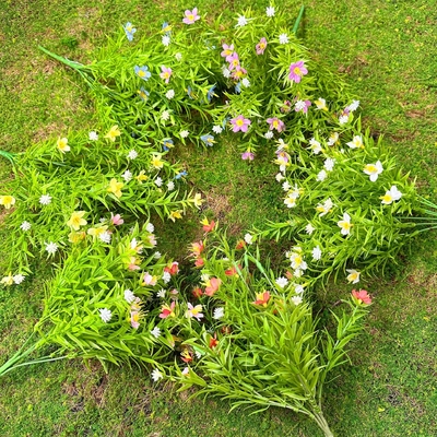 Goede prijs. Simulatie van een sterrenhemel met bloemen, decoratie van een enkel kunstmatig bloemenarrangement, woonkamer in landelijke stijl, binnenplaats, decoratie van tv-kasten online