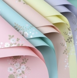 Goede prijs. Yamano Bloemen Blommen Gedrukt Ouya Papier Bloemen Verpakkingspapier online