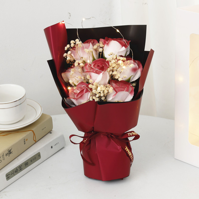 Goede prijs. Valentijnsdag 520 Sterrenhemel gedroogde bloemen Rozenbundel voor vriend en vrouw Vakantie cadeau Romantisch Gezellig Geschenk online