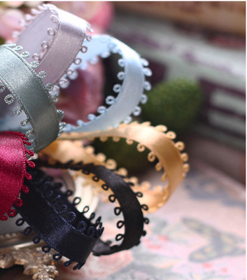 Goede prijs. Bruiloft Glanzend Polyester Lint Koreaans Geïmporteerd Dubbele Oor Rand Geweven Strik voor Kleding en Cadeauverpakking online