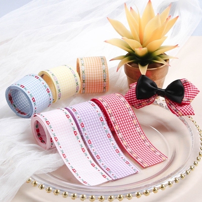 Goede prijs. Polyester Kant Jacquard Borduurlint voor DIY Strik Haaraccessoires Kleding Kraag Manchetten Broekrand Decoraties online