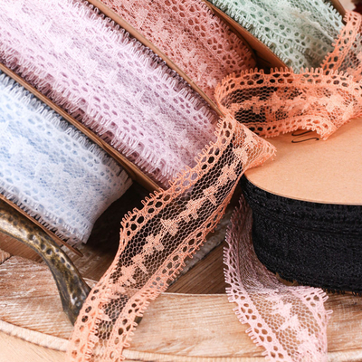 Holle kant kant kroon lint DIY Lolita kleding mouw rand accessoires boog haar accessoires cadeau verpakking