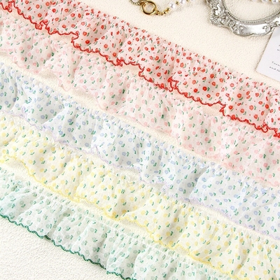 Goede prijs. Polyester geweven lint haaraccessoire, perfecte toevoeging voor doe-het-zelf knutselprojecten met kleine bloemenruitjesrok online